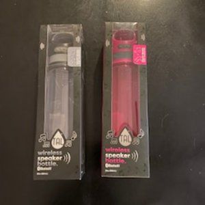 TAL Bluetooth Speaker Water Bottle--Set of 2 NIB!!!